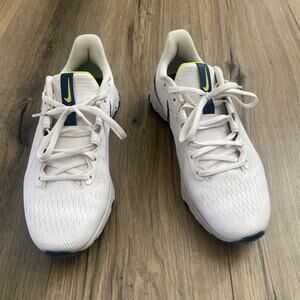 Nike React Infinity Pro Golf Cleats White-Valerian Blue Mens Size 8 CT6620-100